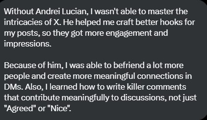 Client message