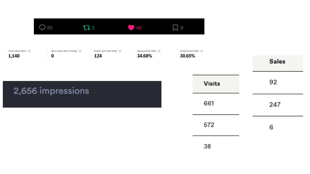 Maya T. newsletter results
