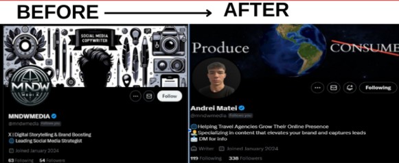 Andrei before after