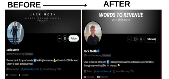 Jack before after